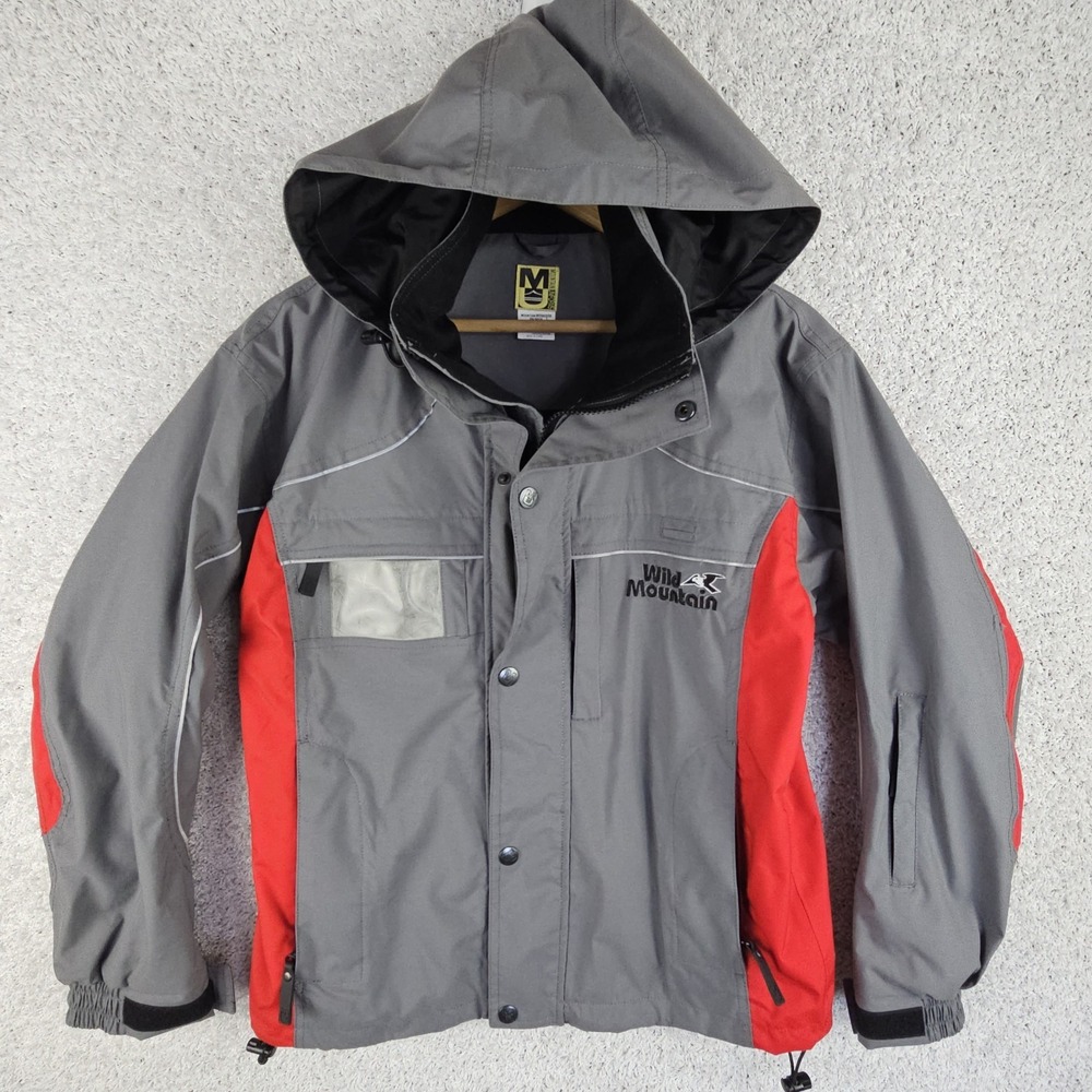 Mountain Uniforms Wild Mountain Ski Snow Jacket Patrol Coat Men's XS Embroidered